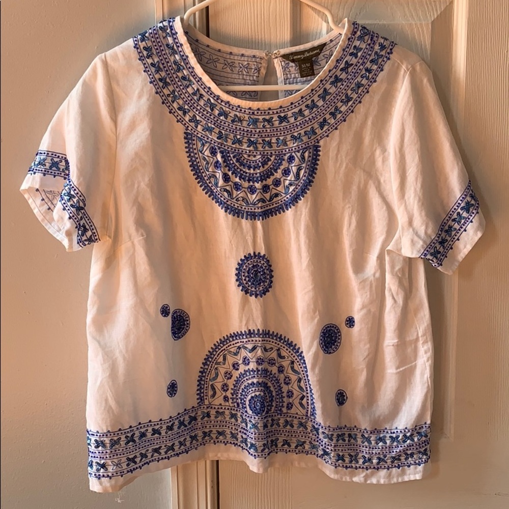 Tommy Bahama Sequined Shirt